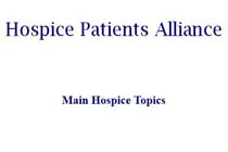 HospicePatientsAllianceConsumerAdvocacy