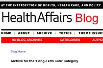 Health Affairs Blog: Long-Term Care